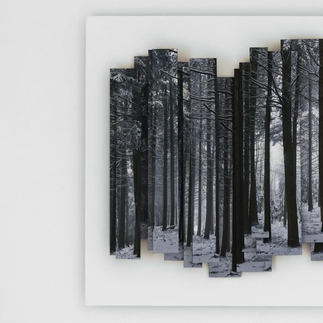 Sans savoir j’avance, pris dans le labyrinthe 2025. 55x90 @maisonduchanoine #photography #nature #snow #winter #exposit…